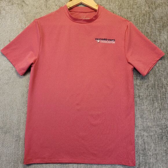 Vineyard Vines Tops - Vineyard Vines Unisex Light Pink Performance Tshirt Size XS COMFORTABLE Active